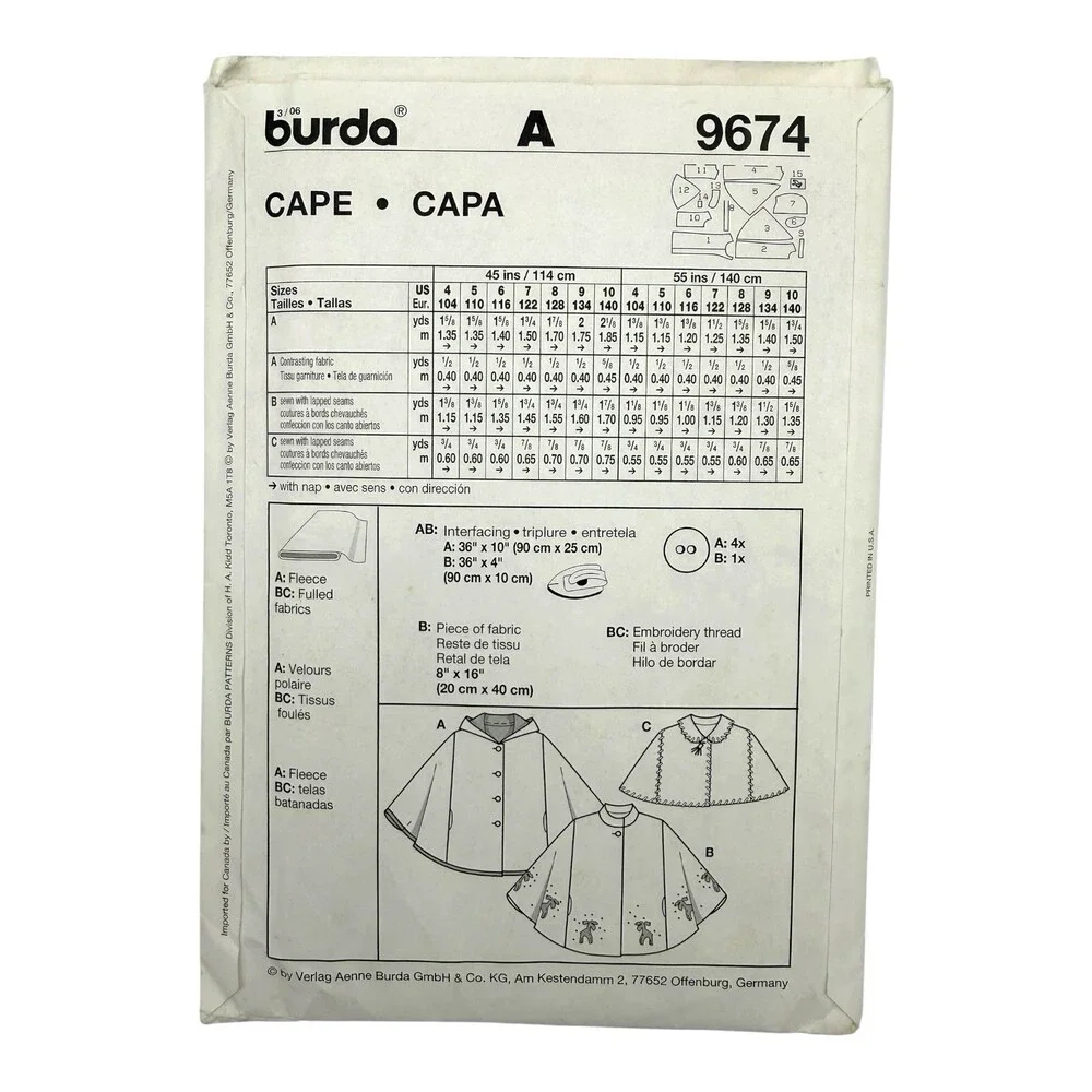 Burda all items
